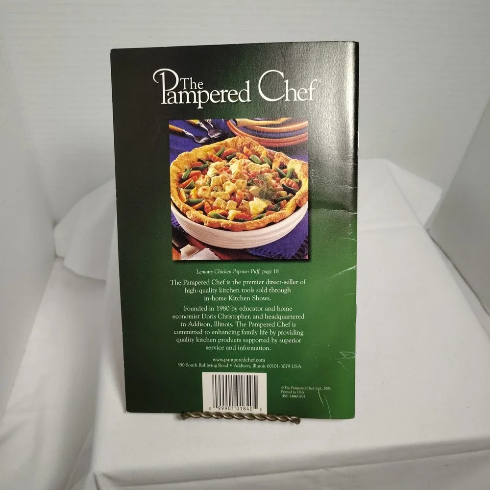 The Pampered Chef vintage cookbook